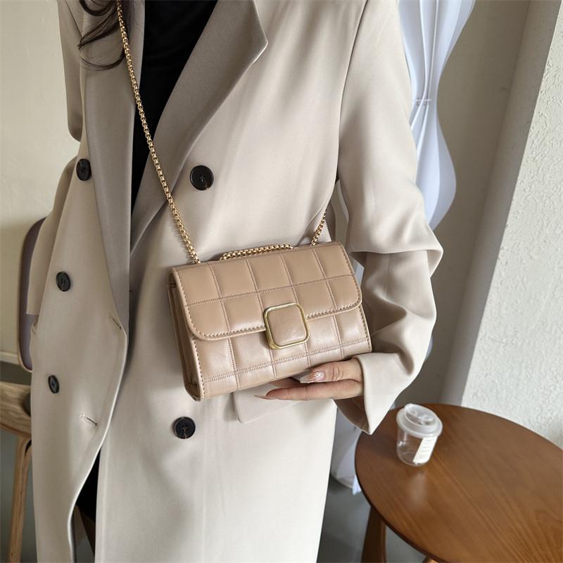 Fashionable Versatile Small Square Pu Handbag For Women Ideal For Daily Use
