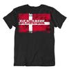 Denmark Flag Tshirt TShirt Tee City Map Nordic Cross Lions Passant Best Gift