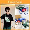 Fashionable Color Blocking Design Letter Printed Children Casual Shoulder Bag For School Use