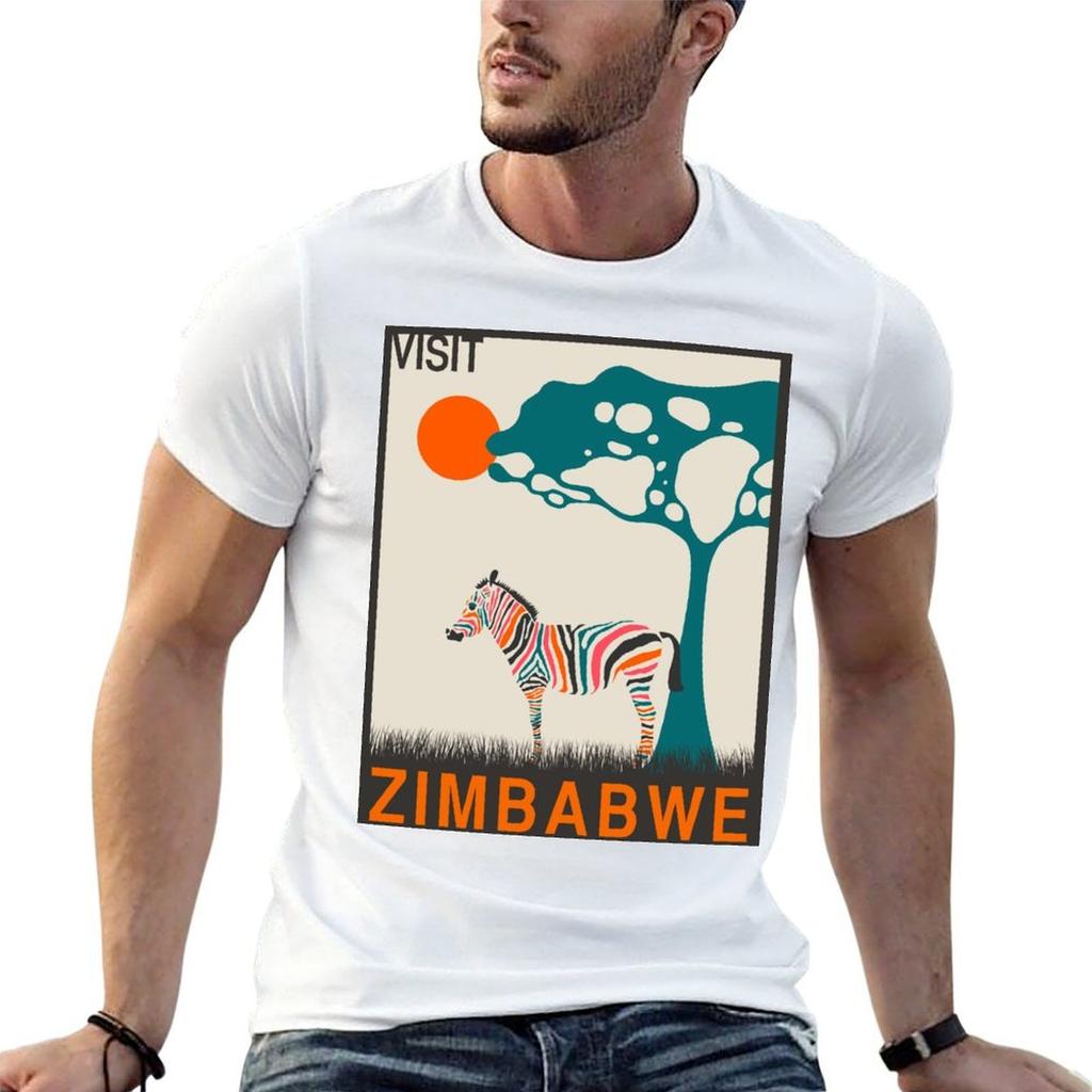 Zimbabwe (v2) T-Shirt Running Performance Short Sleeve Tee