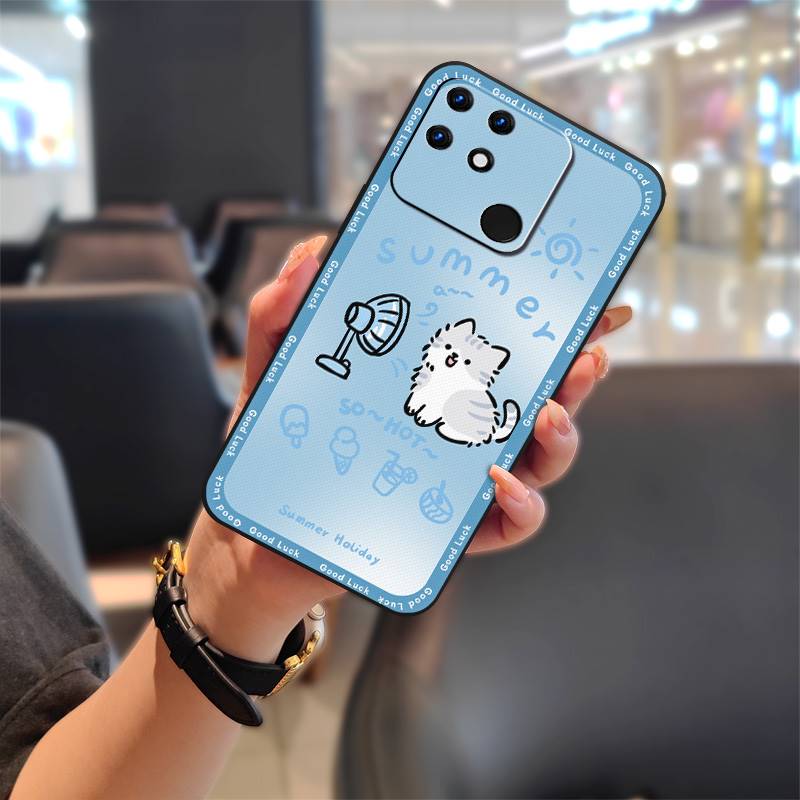 Back Cover Cartoon Phone Case For OPPO Realme Narzo 50A Dirt-resistant Durable TPU Waterproof Fashion Design Phone Pouch
