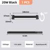 New Track Lights Aluminum Ceiling Track Light Floodlight Lamp 110-220V Light Track Rail  Indoor Life Clothing Store Home Decor