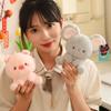 Lovely Mini Animal Series Plush Doll Cartoon Piggy Elephant Sheep Mouse Toys For Children Kawaii Desktop Decor For Girls