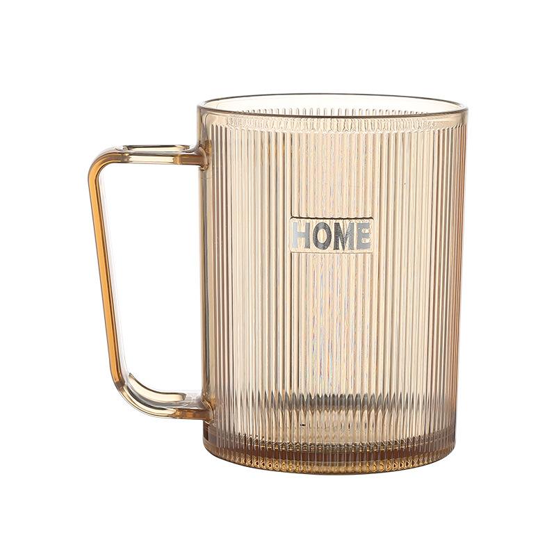 Luxury Couple's Simple Wash Cup with Handle for Student Dormitories