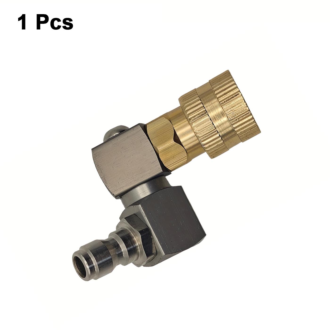 

Вращающийся на 360° пистолет для мойки высокого давления с насадкой-форсункой, адаптер быстрого соединения 1/4 для мойки автомобиля - герметичный, водосберегающий