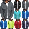 Men's  Winter Zipper Warm Down Jacket Packable Light  Coat