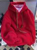 Men's American Style Winter Plaid Hoodie: Thickened, Plus Velvet, Trendy, High Quality