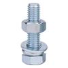 Jiezhuzhe Galvanized M16x60 Hex Bolt Set, Grade 4.8