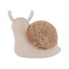 Apricot Lamb Relaxed Brown Snail Plush Toy, Soft and Cute, Fluffy Relaxed Brown Snail 15cm, Suitable for Boys and Girls