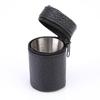 4Pcs Mini Liquor 70ml Drink Stainless Steel Cups with Holder Travel Barware