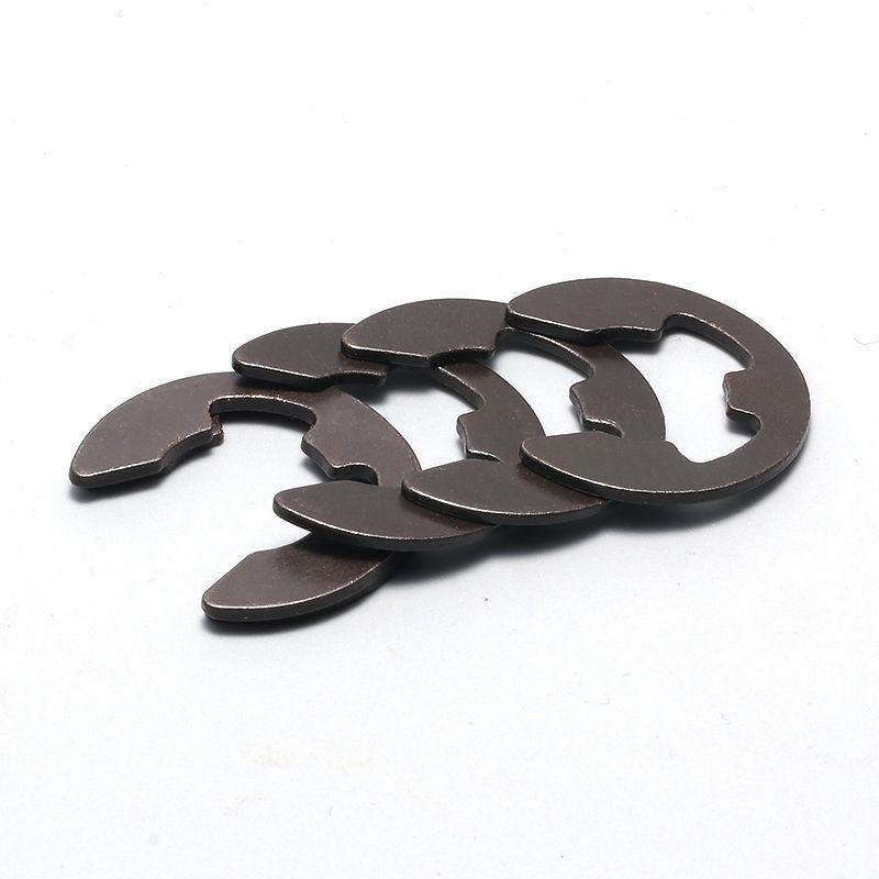 Anti-theft Door Recessed 65 Manganese Steel E-type Circlip C-type Elastic GB896 Shaft-mounted Retaining Clip