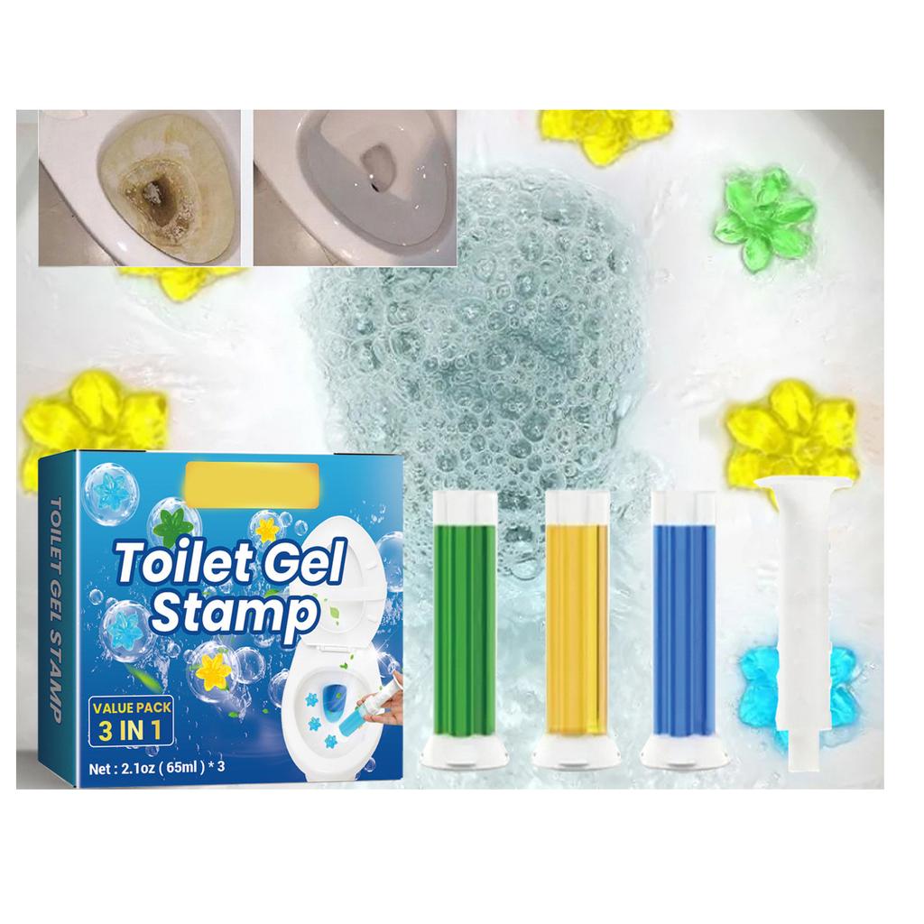 Flower Aromatic Toilet Gel Stamp Toilet Deodorant Cleaner Remove Odors Bathroom Cleaning
