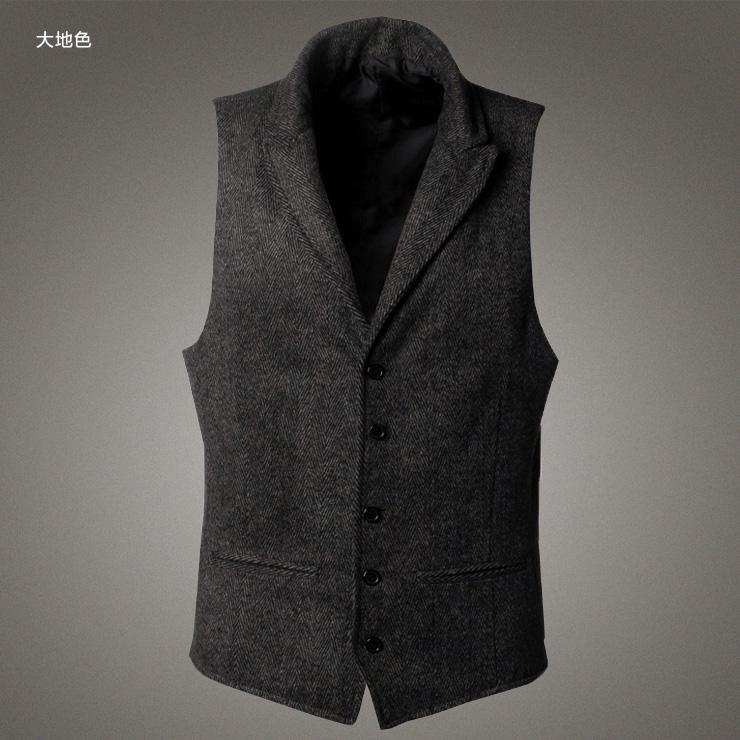 Gilet De Costume D'affaires Pour Homme, Gilet De Smoking, Sans Manches, à Rayures Fines Et à Simple Boutonnage, Col En V, Gilet Viking, Léger, Couleur Unie, Décontracté, Gothique, Victorien, Gris, S