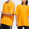 Adidas Neo Game Letter Pattern Sports T-Shirt Unisex Tops Orange Yellow HC9749
