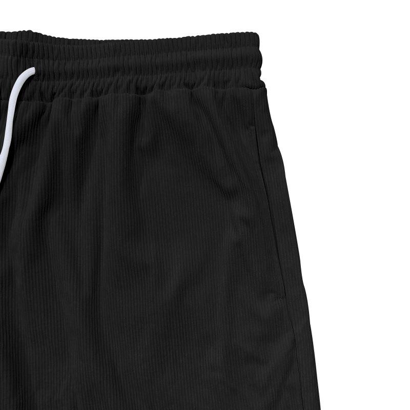 Retro Corduroy Cross-Border Workwear Shorts for Men - Summer American Streetwear Trend