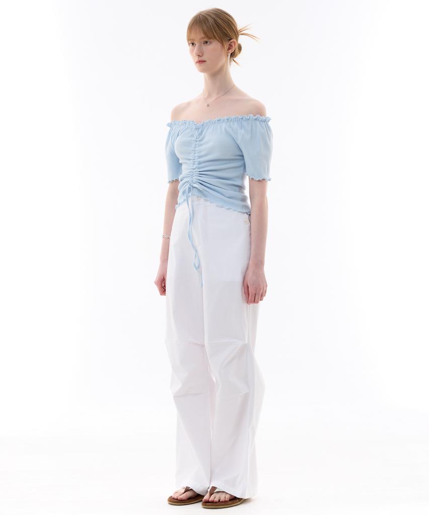 Alikim Xoxo Off-Shoulder / Sky Blue