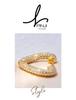 18K Gold-Plated Heart-Shaped Zircon Stud Earrings - European & American Fashion