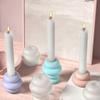 Silicone Crafts Moulds Candle Holder Moulds Candlestick Molds Simple Style Silicone Material Epoxy Resin Mold for DIY