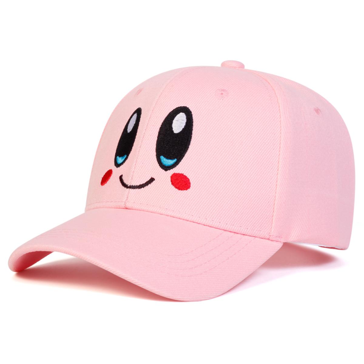 

Унисекс Милые Мультяшные Глаза Вышитые Бейсболки Открытый Регулируемый Весна и Осень Повседневный Солнцезащитный Кепка розовый