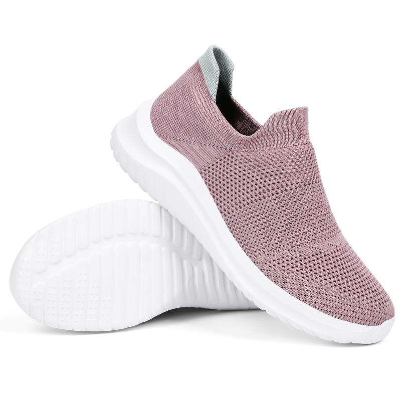 Unisex Casual Sports Sneakers Lightweight SlipOn Men Women Shoes Soft Sole Slip Running Loafers Walking Male Footwear