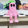 PLA 3D Printed Ghost Ornament Mini Ghost Statue Cute Ghost Fidget Toys  Home Decor