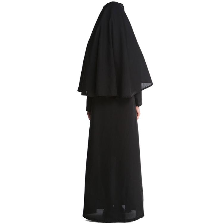 Halloween Nun & Priest Costume, M-XL - Middle Eastern Performance Outfit