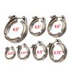 ZUCZUG from 1.5 Inch to 6.0inch  SS304 Anti-Rust Temperature Resistance Exhaust  V Band Clamp (Clamp Only, NO Flange Included)