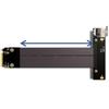 Schwarzer PCB U.2 auf M.2 PCI-E 3.0 SFF-8639 Adapter