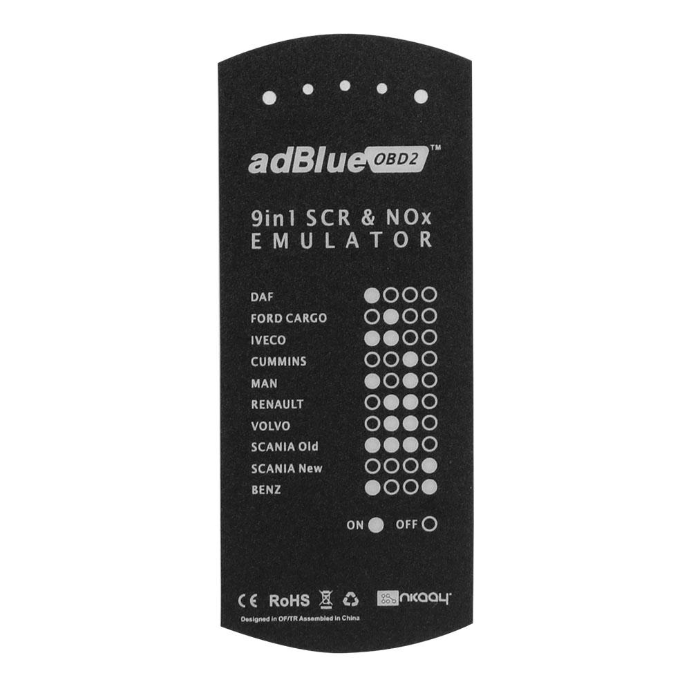 Trucks Emulation Support Exhaust EURO 4 5 Version OBD2 Adblue Emulator No Need Any Software Upgrade
