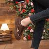 Outdoor Wildleder burgundfarbene Damen neue vielseitige lässige Sport-Wanderschuhe Board-Schuhe