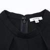 ENFOLD [Excellent Condition/24 Stainless Steel] 300HS733-1480 CAPE WAVE DRESS Dress 38 blackUsed