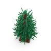 Non-Toxic 138 Pcs Cedar Tree Model Green Scenery Landscape Building Blocks Moc City Street Scene Plants Decoration Bricks Kid Toy Gifts