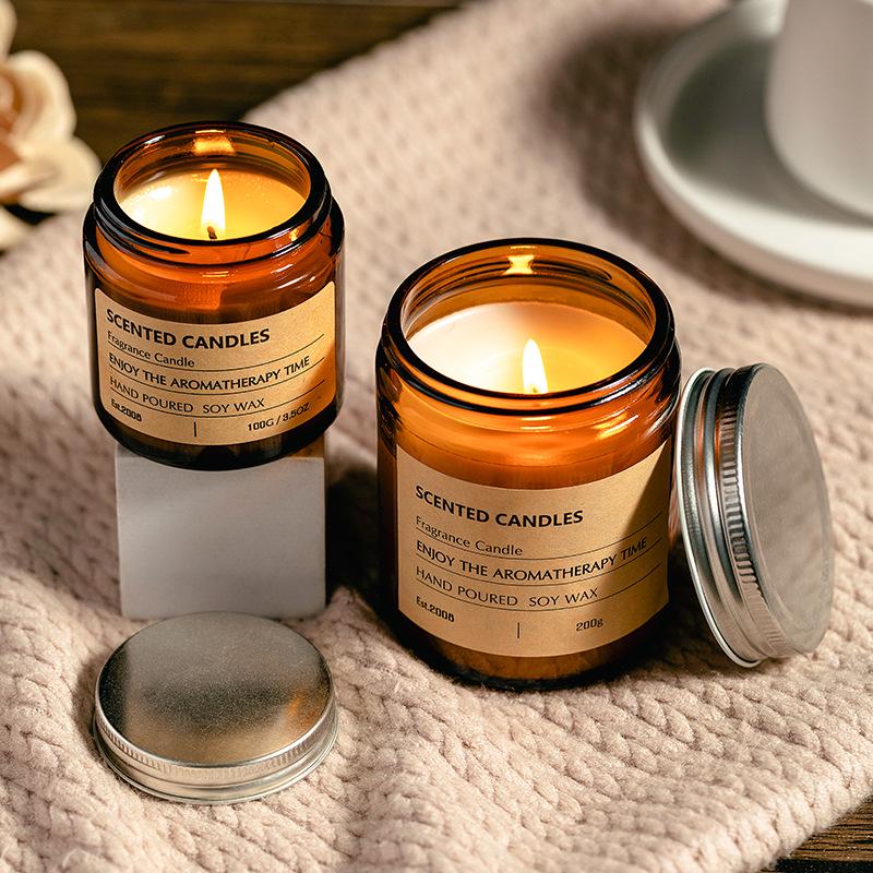Elegant Scented Candles - High-End Decorative Gift with Chic Design for Birthdays and Special Occasions