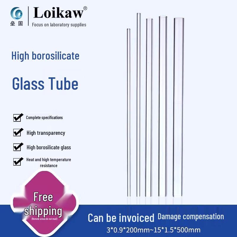 Leigu High Borosilicate Hollow Glass Tube 300mm