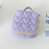 Korean Version Cute Love Makeup Bag Large Capacity Portable Travel Handbag Wash Bag