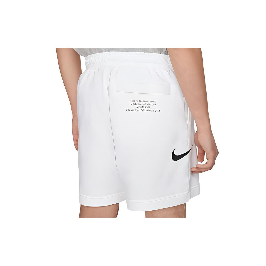 Nike French Terry Swoosh Shorts Men Bottoms White DB4958-100