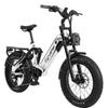 Cyrusher Kommoda Pro E-Bike 250W Leistungsstarker Motor 52V20AH Batterie Mountain Elektrofahrrad 20 Zoll Reifen Hydraulische Bremse Elektrofahrrad