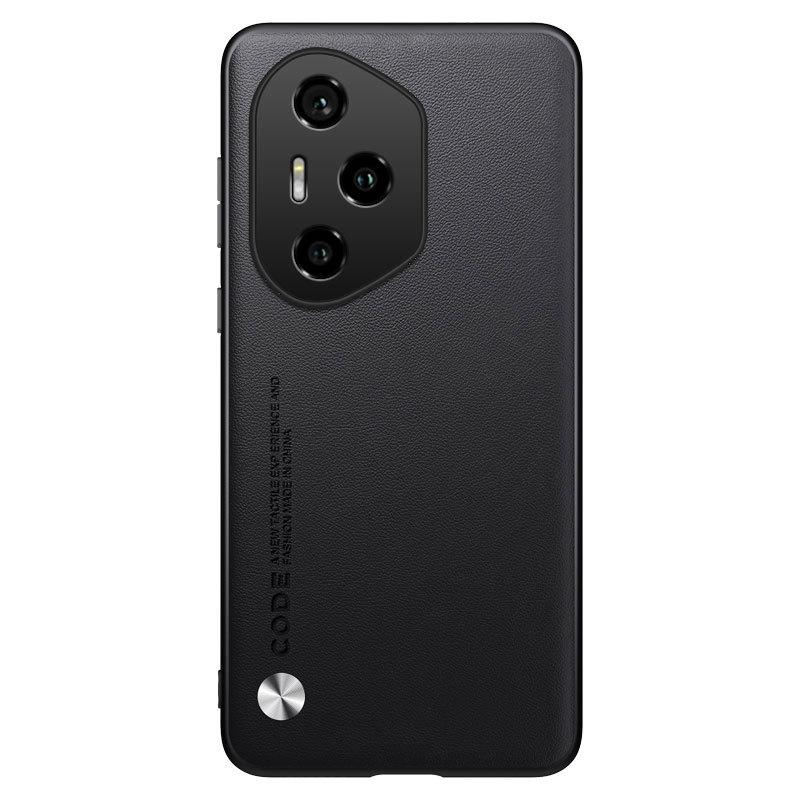 Applicable To Huawei Honor 400Pro Mobile Phone Case Honor 300Pro Plain Leather Honor 200 Matte Anti-drop Protective Case