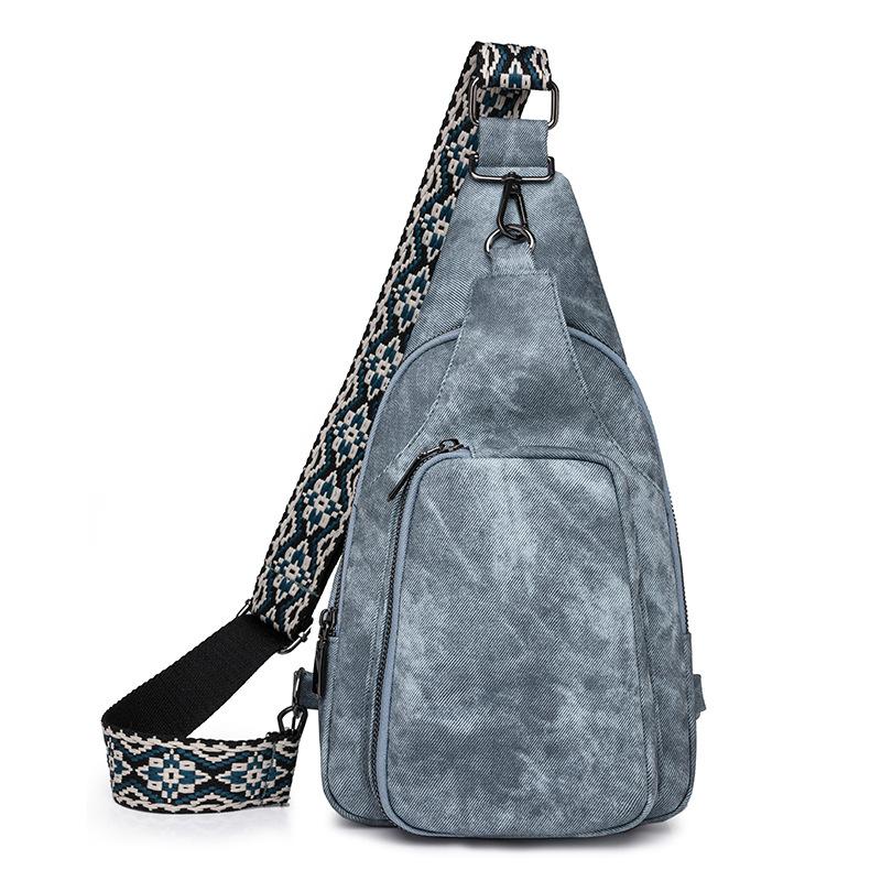 High-end Retro Fashionable Breast Bag for Women In Summer Travel Small Backpack Versatile Light One-shoulder Crossbody Bag