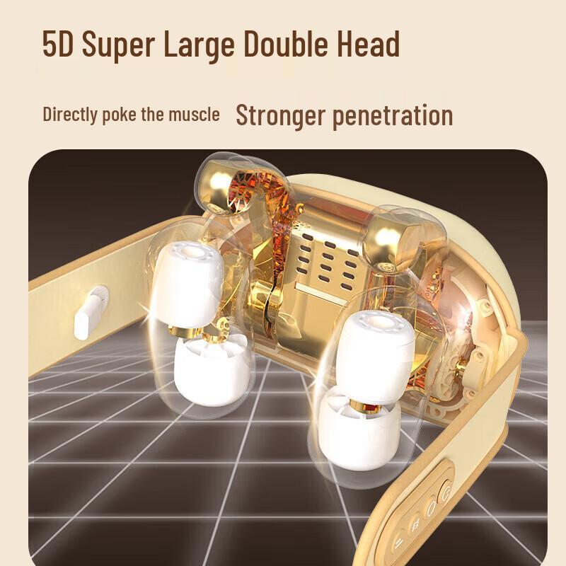 HEZHENG Human-like Kneading Neck & Shoulder Massager HZ-S1 CN plug (adapter included)