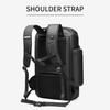 Vacuum Seal Backpack for Men Oxford Cloth Rain Proof Travel Backpack with Bottle Holder for 17 Inch Laptop Business Hiking