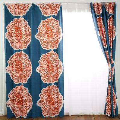 Suminoe Blackout Dark 100 X 135 1 V1245 Curtains, Blue, Cm, Dairin, Washable, Piece,
