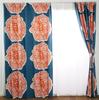 Suminoe Blackout Dark 100 x 135 1 V1245 Curtains, Blue, cm, Dairin, Washable, Piece,