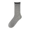 Breathable Long Pile Stocking Cotton Double Ribbed Socks Fashion Mid-tube Socks