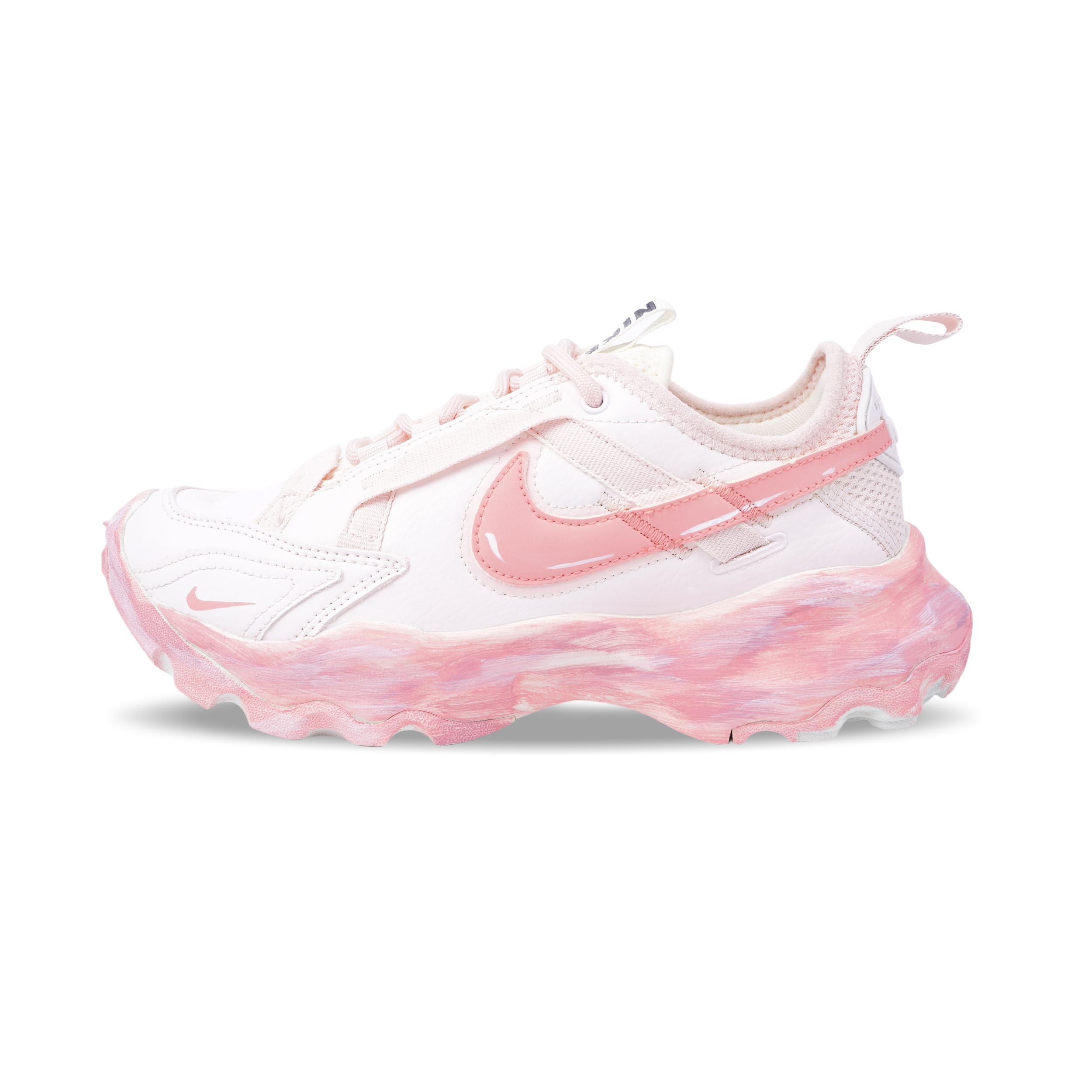

Nike TC 7900 Monet Sunset, Girlish Style, Urban Chic Versatile Mesh, Synthetic Leather Platform Low top Casual Shoes DD9682-100(Team886-) 36