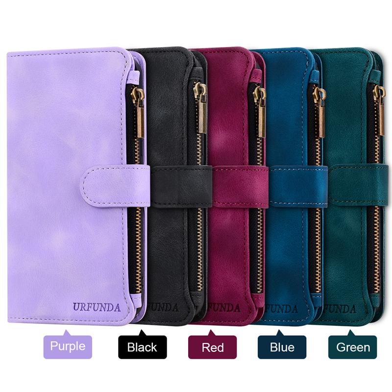 Per Honor 600 Lite Custodia Portafoglio Cerniera Flip Copertura in Pelle Per Honor 600 Lite Custodia Libro Copri Telefono Coque Fundas Honor600 Lite