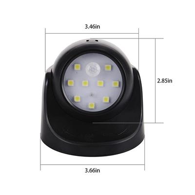 Motion Sensor LED Night Light Wireless Induction Indoor Lamp Portable Battery Operated Wall Lamp For Corridor Door Bedroom Home