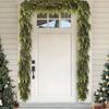 1.8/2.7m Artificial Norfolk Pine Garlands Green PE Christmas Pine Wreath Soft Wall Hanging Simulation Plant Fireplace Decoration