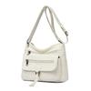 Soft Leather Single-shoulder Crossbody Bag for Middle-aged and Elderly Mothers