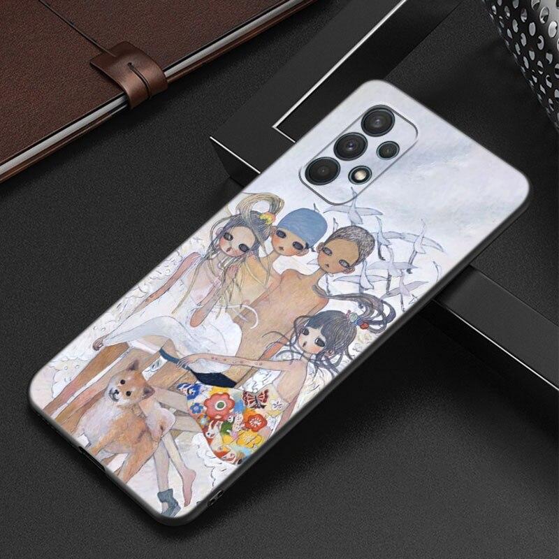 

Чехол для телефона Aya takano для Samsung Galaxy A12 A22 A31 A32 A50 A51 A70 A71 A72 A11 A21S A02S A10S A20S A30S A52 S 5G черный чехол Samsung A02